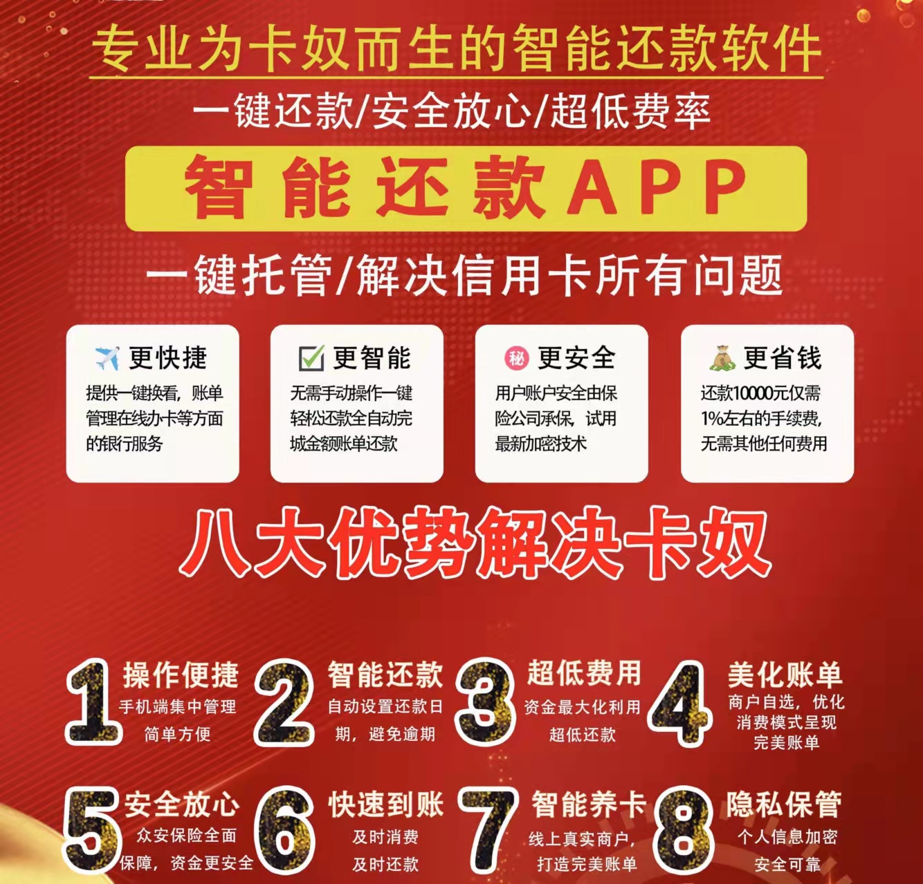 信用卡代还系统开发政策置顶肯定找强哥937518稳定长久